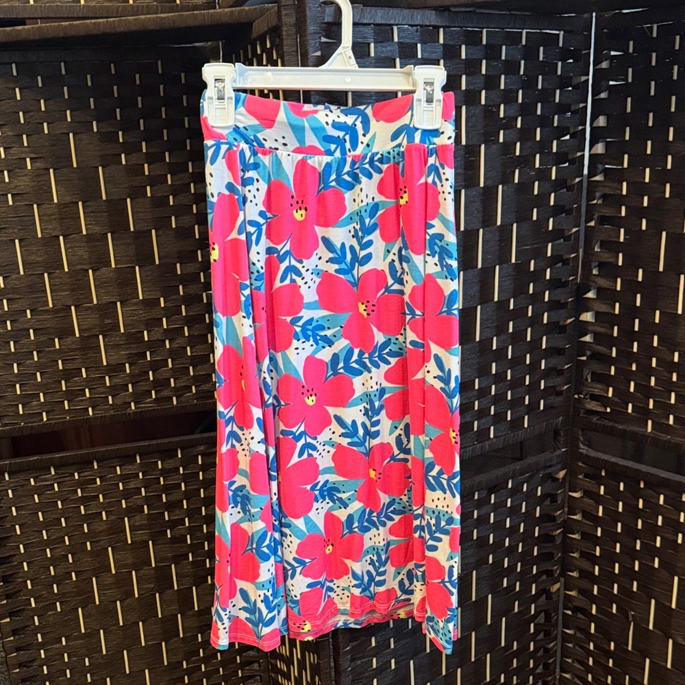 Cat & Jack Floral Maxi Skirt Size S 6/6x 🌺